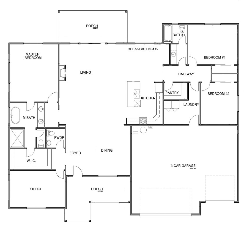 Luce 2813 Floor Plan